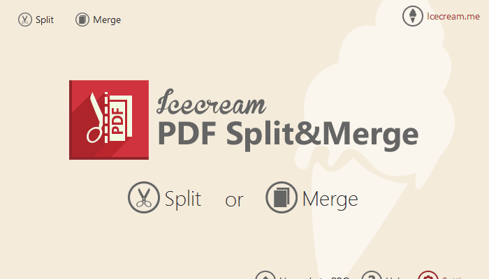 Скачать бесплатно программу Icecream PDF Split and Merge 3.47 на PC