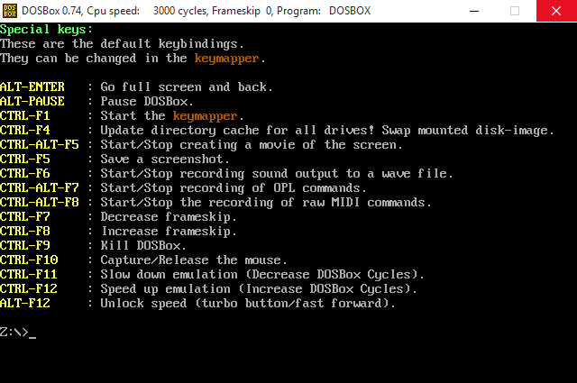 Скачать бесплатно программу DOSBox 0.80.1 на PC