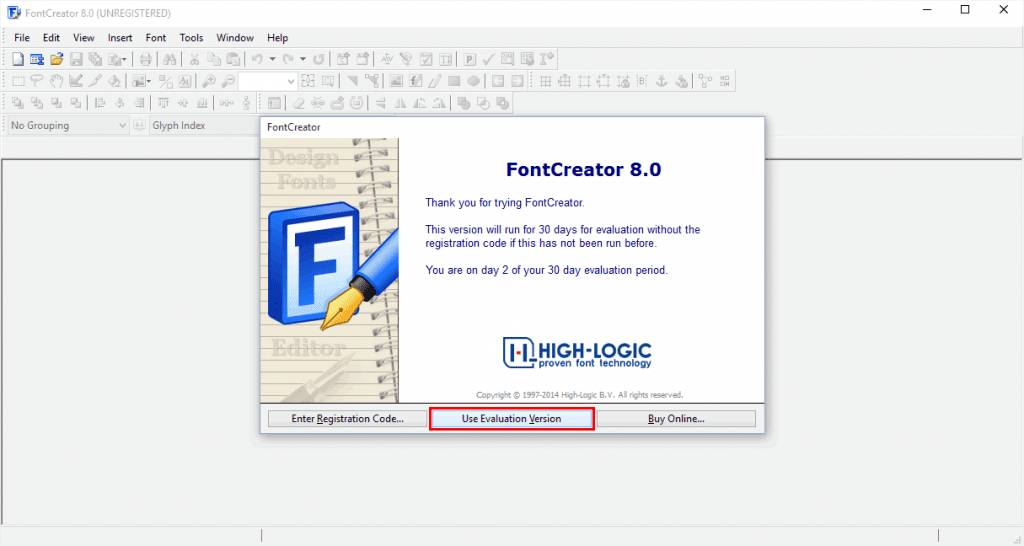 Скачать бесплатно программу FontCreator 14.0.0.2901 на PC
