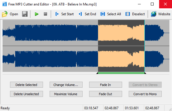 Скачать бесплатно программу Free MP3 Cutter and Editor 2.8.0.3192 на PC