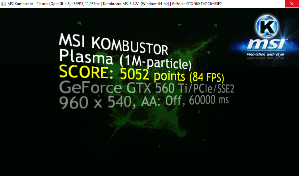 Скачать бесплатно программу MSI Kombustor 4.1.20.0 на PC