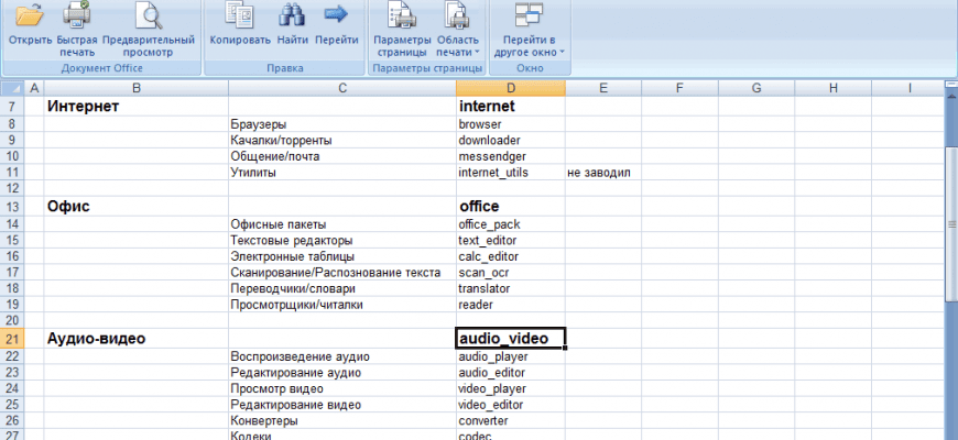Скачать бесплатно программу Microsoft Excel Viewer 2007 на PC