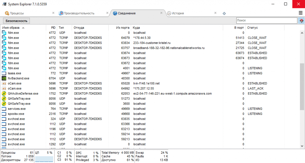Скачать бесплатно программу System Explorer 7.0.0.5356 на PC