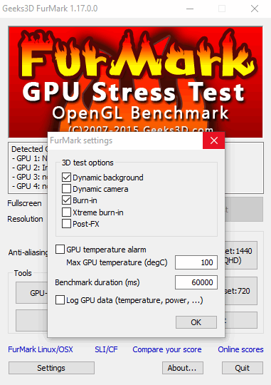 Скачать бесплатно программу FurMark 1.35.0.0 на PC