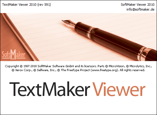 Скачать бесплатно программу TextMaker Viewer 2010 на PC